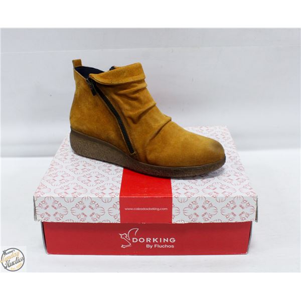 FREIGHT CLAIM: DORKING BLAU SHORT BOOTIES SIZE 38
