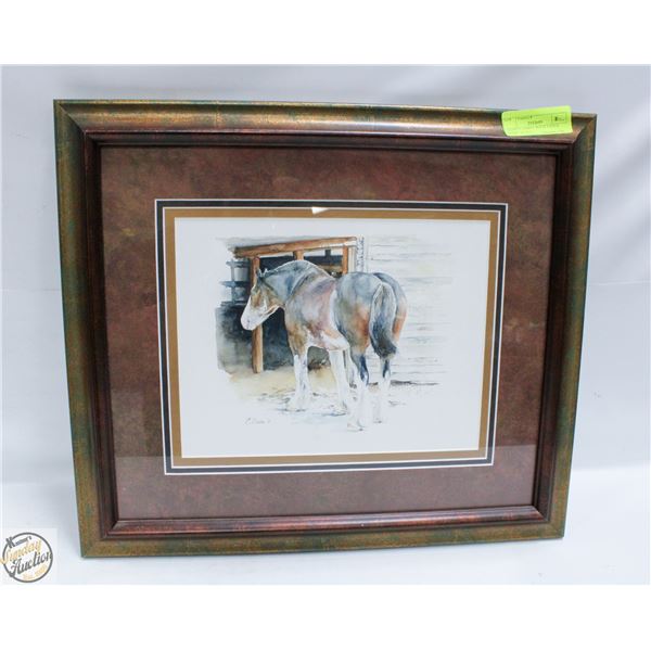 CHARITY DAKIN “ROCK’S BACK DOOR” 10”X12”