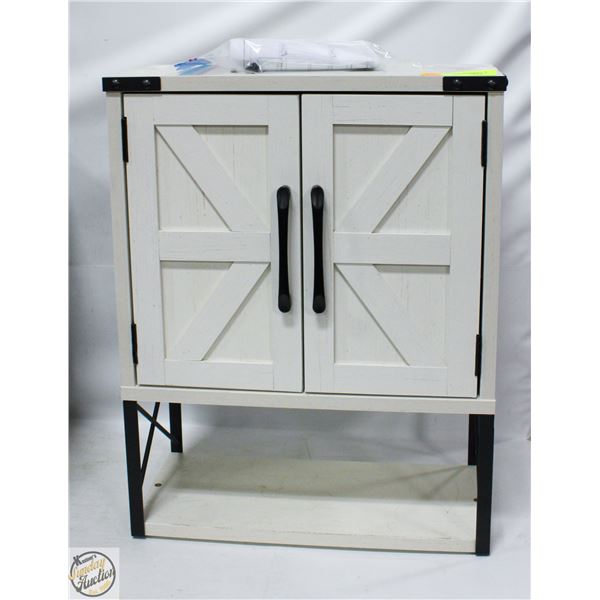 WALL MOUNT WHITE CABINET H-20" W-8" L-16"