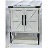 Image 1 : WALL MOUNT WHITE CABINET H-20" W-8" L-16"