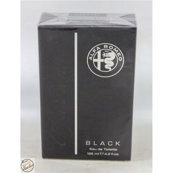 NEW MEN'S ALFA ROMEO BLACK 4.2 OZ