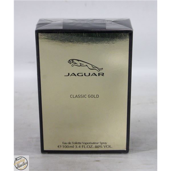 NEW MEN'S JAGUAR CLASSIC GOLD FRAGRANCE