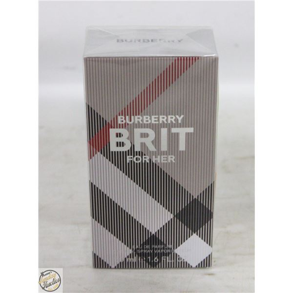 NEW WOMEN'S BURBERRY BRIT FOR HER PURFUM 1.6 OZ