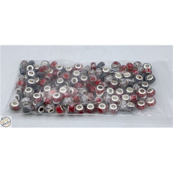 .925 SILVER BAG OF BEADS
