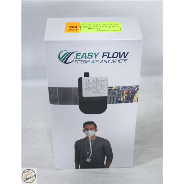 NEW SEALED EASY FLOW FRESH AIR ANYWHERE PERSONAL