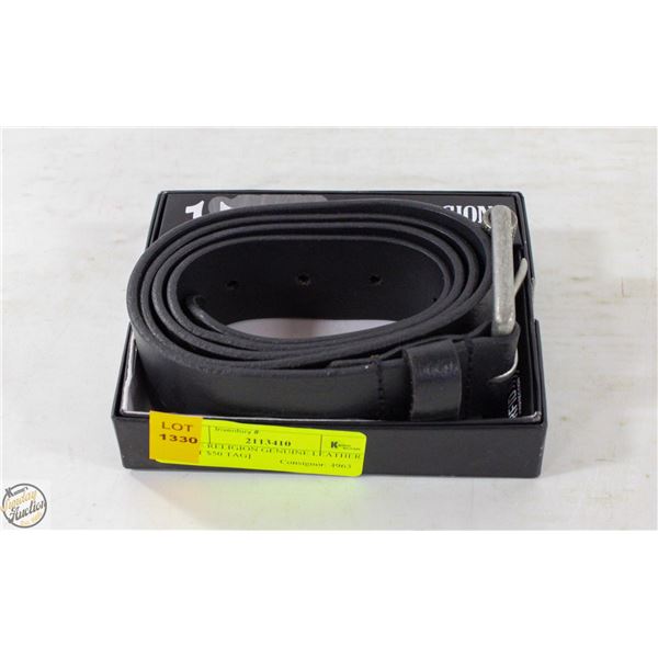 ESTATE TRUE RELIGION LEATHER BELT