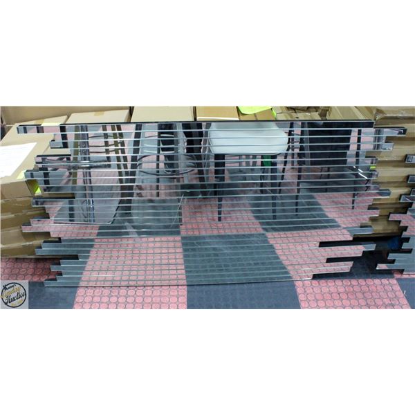 SHOWHOME FLOOR MODEL HORIZONTAL OFFSET GLASS