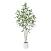 Image 1 : BRAND NEW LAIWOT 7FT ARTIFICIAL MAPLE TREE IN BOX
