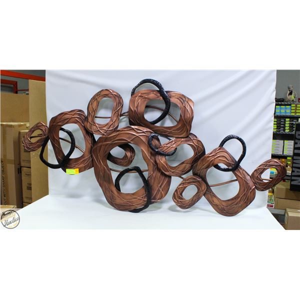 SHOWROOM FLOOR MODEL METAL ABSTRACT