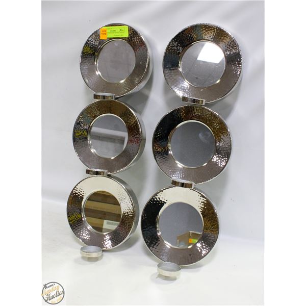 SHOWROOM FLOOR MODEL ROUND MIRROED