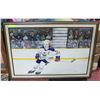 Image 1 : LARGE 43 IN X 29 IN WAYNE GRETZKY OILERS OIL