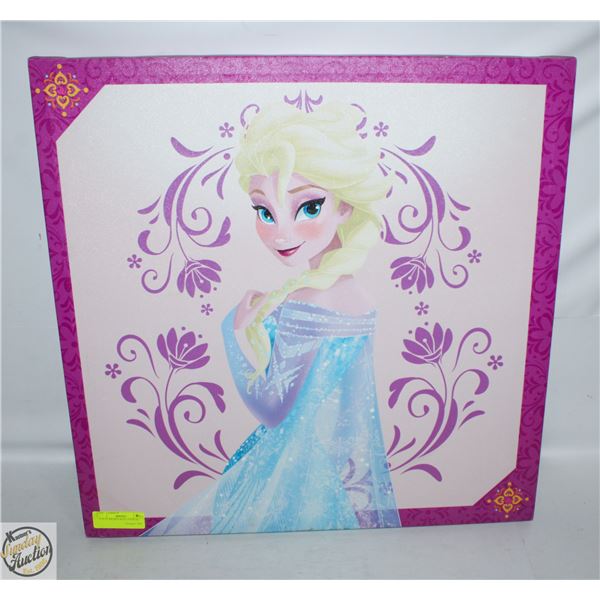 23" X 23" DISNEY FROZEN WALL CANVAS