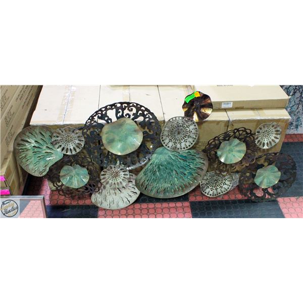 SHOW HOME FLOOR MODEL - MODERN METAL CRAFT WALL