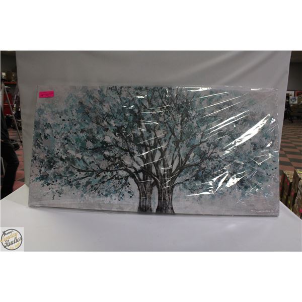 BRAND NEW TREE CANVAS WALL ART 20 X 40"