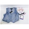 Image 1 : NEW REFUGE DENIM LADIES VEST