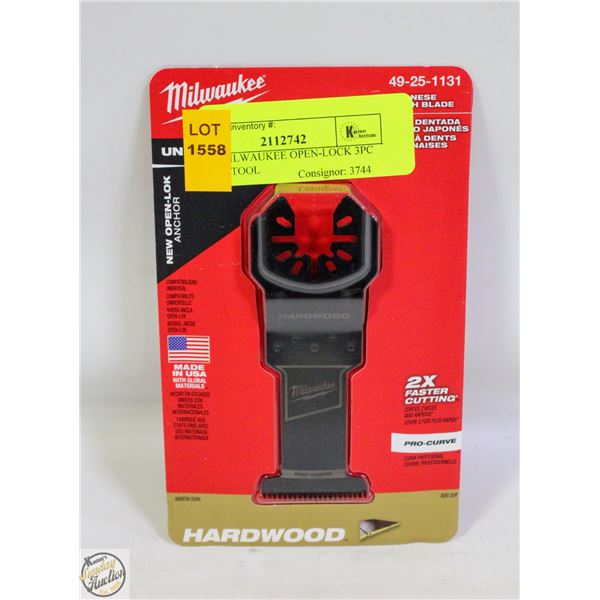 NEW MILWAUKEE OPEN-LOCK 2PC MULTI-TOOL