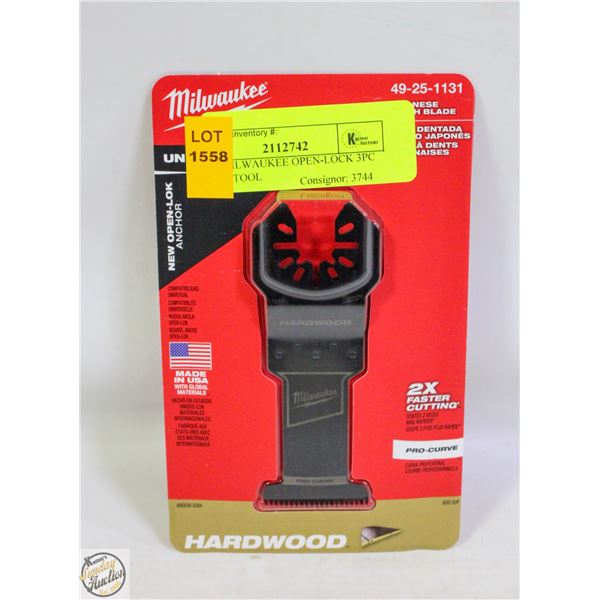 NEW MILWAUKEE OPEN-LOCK MULTI-TOOL BLADE