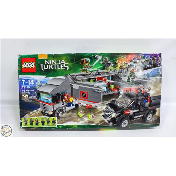LEGO NINJA TURTLES BIG RIG SNOW GETAWAY