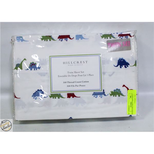 NEW KIDS HILLCREST TWIN SHEET