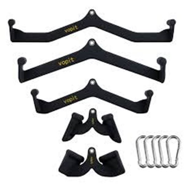 NEW REPACKED PULL DOWN BAR FOR CABLE MACHINE