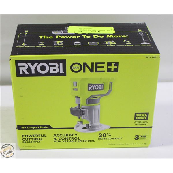 NEW RYOBI ONE 18VOLT ROUTER SAW