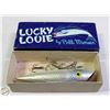 Image 1 : VINTAGE LUCKY LOUIE FISHING LURE BY BILL