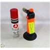 Image 1 : TABLETOP BUTANE LIGHTER W/ BUTANE BOTTLE
