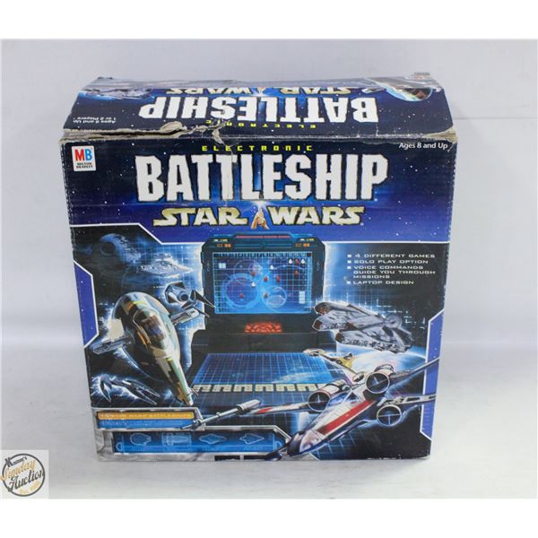 ELECTRONIC BATTLESHIP STAR WARS GAME