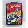Image 1 : HOTWEELS STORAGE CASE W/ HOTWEELS & OTHER CARS