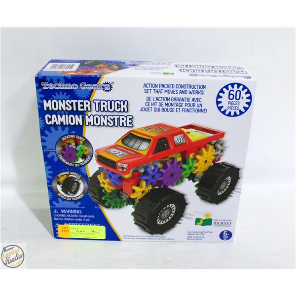 NEW TECHNO GEARS MONSTER TRUCK 60+ PCS