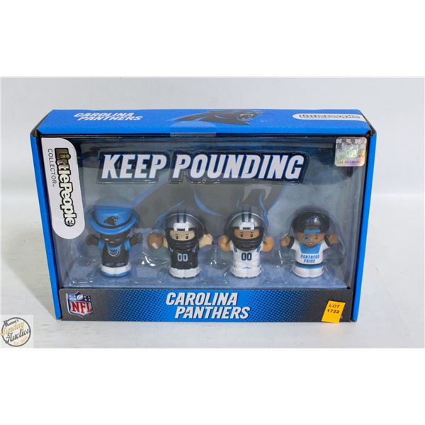 CAROLINA PANTHERS LITTLE PEOPLE KEEP POUNDING