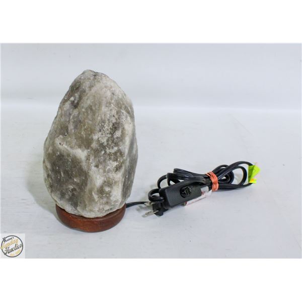 HIMALYAN GLOW NAKED GREY SALT LAMP