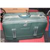 Image 1 : PAIR OF GREEN SUITCASES