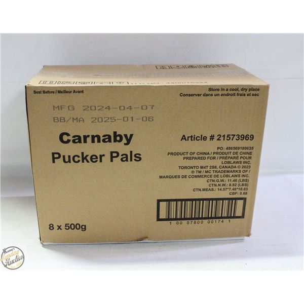 CARNABY PUCKER PALS SOUR GUMMIE CANDY