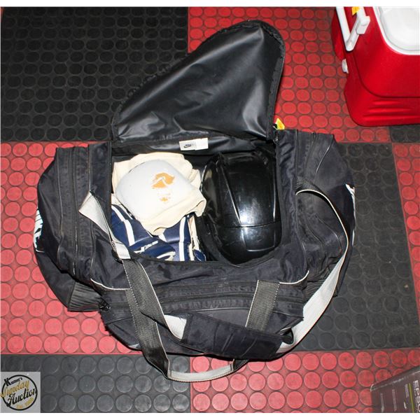 HOCKEY BAG FULL BODY OF GEAR & EQUIPMENT