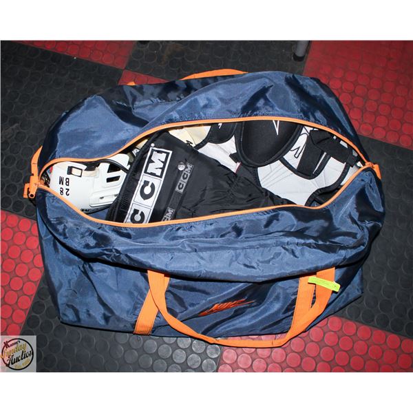 HOCKEY BAG FULL BODY OF GEAR & EQUIPMENT