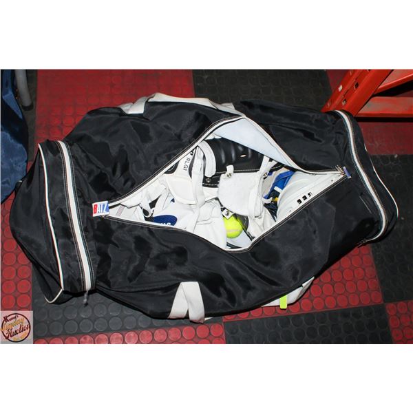 HOCKEY BAG FULL BODY OF GEAR & EQUIPMENT