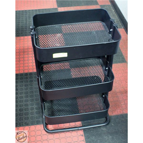 3 TIER ART CART H-27" W-12.5" L-17.5"