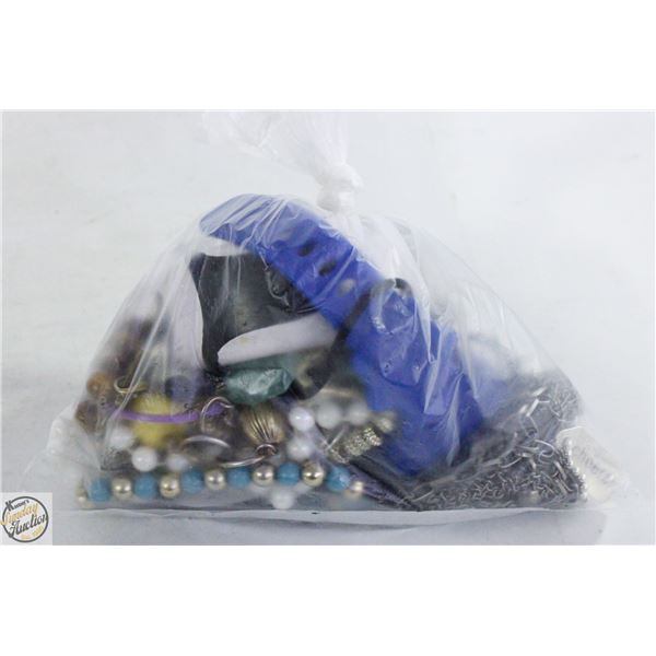 BAG FULL OF ESTATE JEWELRY-ESTATE