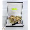 Image 1 : BOX FULL OF ESTATE JEWELRY-ESTATE