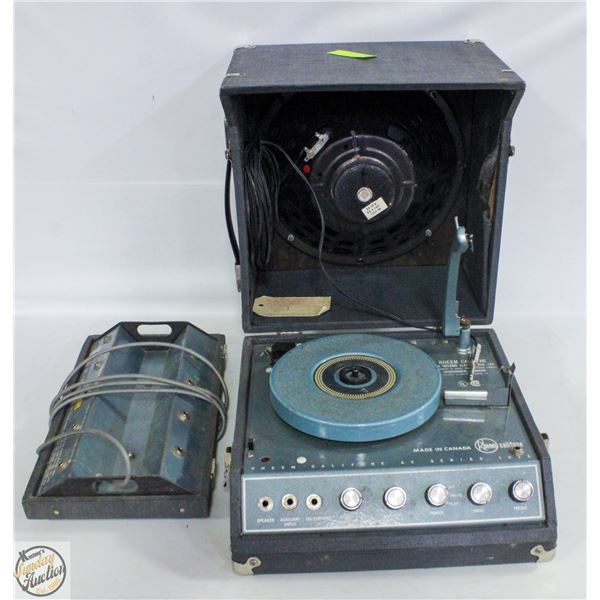 VINTAGE CALIFONE RECORD PLAYER STEREO