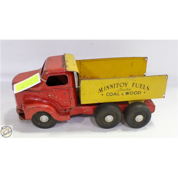 MINNITOY FUELS LTD. COAL & WOOD DUMP TRUCK