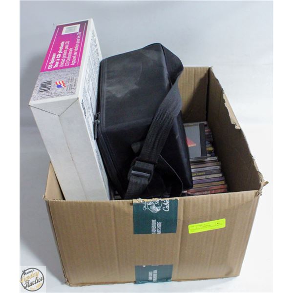 DJ ESTATE BOX OF VARIOUS MUSIC CDS