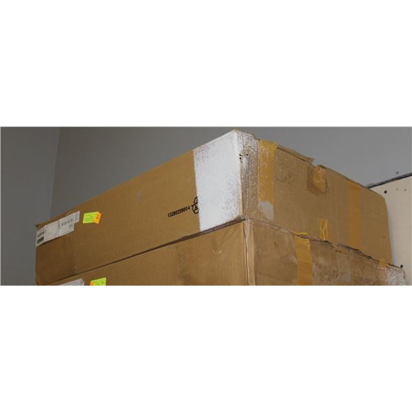 IKEA PRESSED WOOD & UPHOLSTERED CHAIR RED NEW