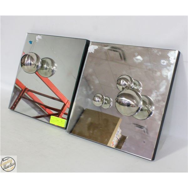 SHOWROOM FLOOR MODEL SQUARE MIRRORED