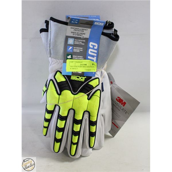 TWO NEW PAIRS BDG GOATSKIN W/IMPACT