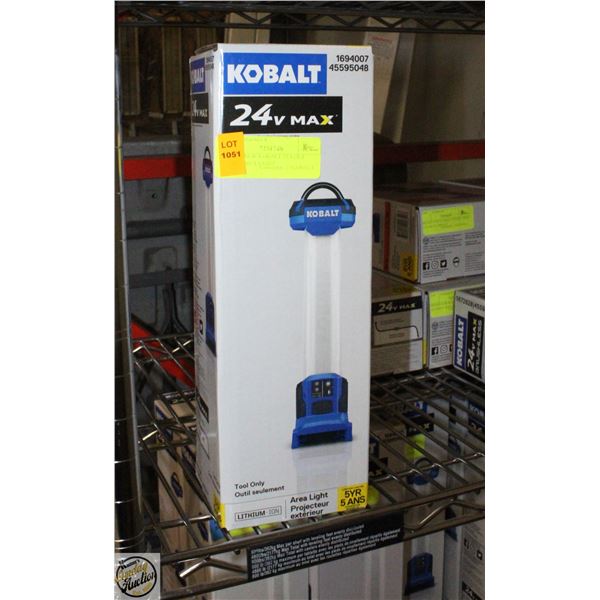 BRAND NEW KOBALT 24 VOLT WORK AREA LIGHT