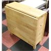 WOODEN FOLDING TABLE WITH 6 DRAWERS H-29"