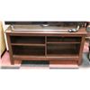 BROWN ENTERTAINMENT TV STAND H-24.5" W-14" L-47.5"