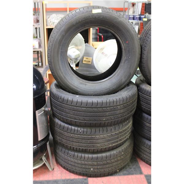 FOUR HANKOOK 255/65R18 TIRES W/KONTROL TECHNOLOGY